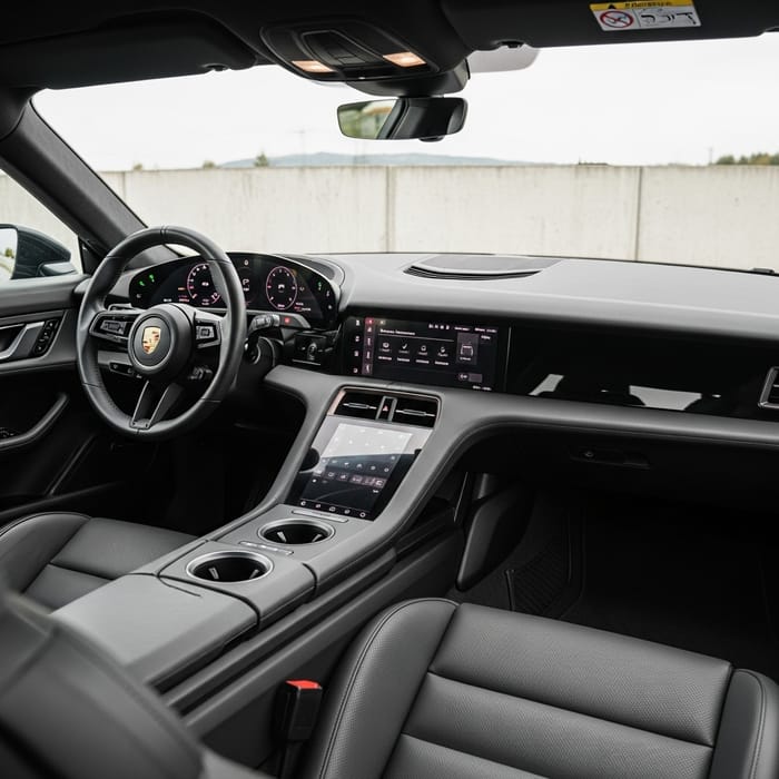 Porsche Taycan Interior: Luxury Meets Innovation