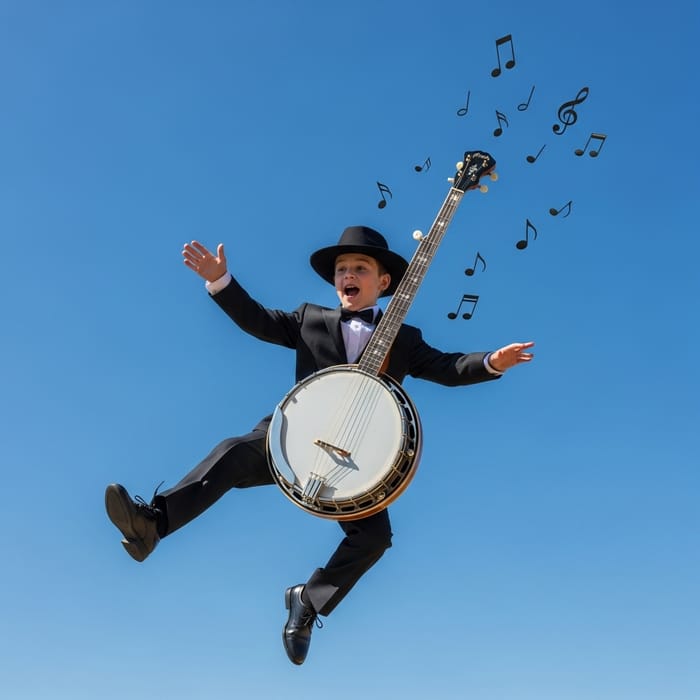 Banjo Jumping - Musical Artistry in Motion Banjo Jumping - Musical Artistry in Motion