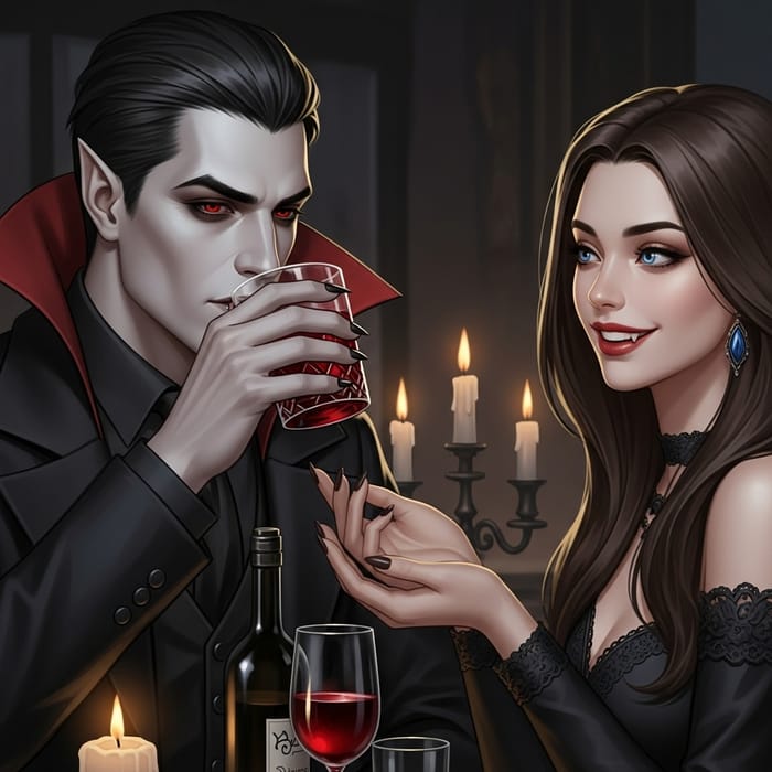 Seductive Vampire Romance | Dark Elegance & Temptation