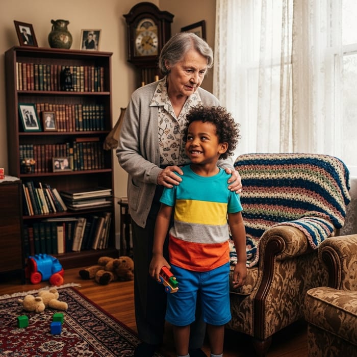 Grandmother Disciplines Child: Building Strong Family Bonds Grandmother Disciplines Child: Building Strong Family Bonds