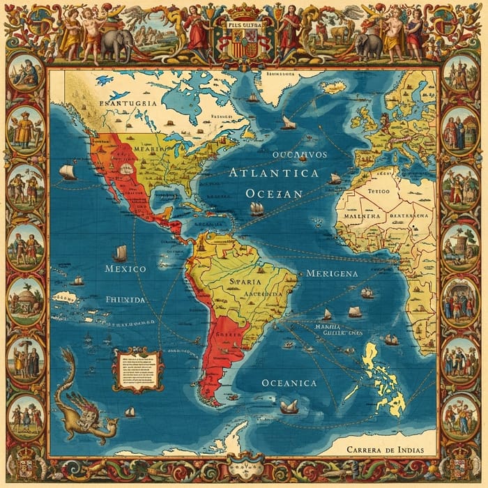 Spanish Empire Map: The Ultimate Guide | 16th Century Spanish Empire Map: The Ultimate Guide | 16th Century