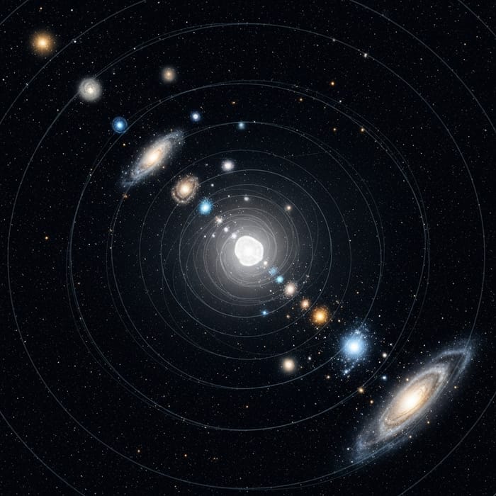 The Origin of the Universe: A Visual Representation and Evolution The Origin of the Universe: A Visual Representation and Evolution