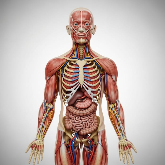 Detailed Human Body Anatomy Image for YouTube Detailed Human Body Anatomy Image for YouTube