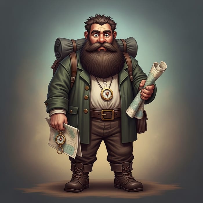 Lost Bearded Explorer: A Tale of Resilience and Endurance Lost Bearded Explorer: A Tale of Resilience and Endurance