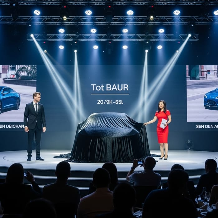Car Launch Event | Elegantly Unveiling Modern Automobile Car Launch Event | Elegantly Unveiling Modern Automobile