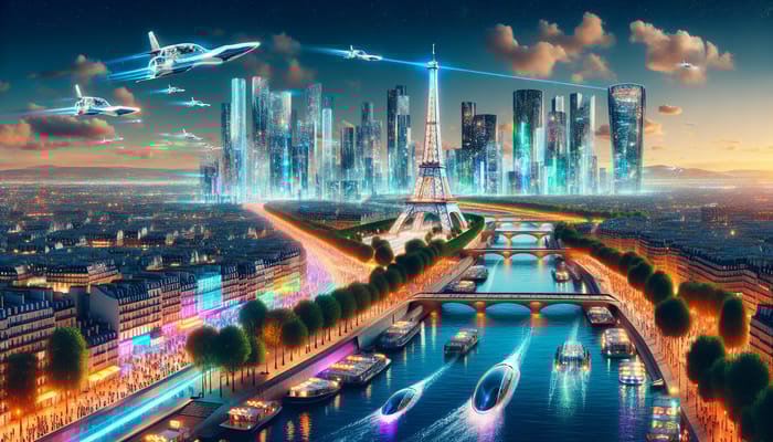 Futuristic Paris: A High-Tech Metropolis Futuristic Paris: A High-Tech Metropolis