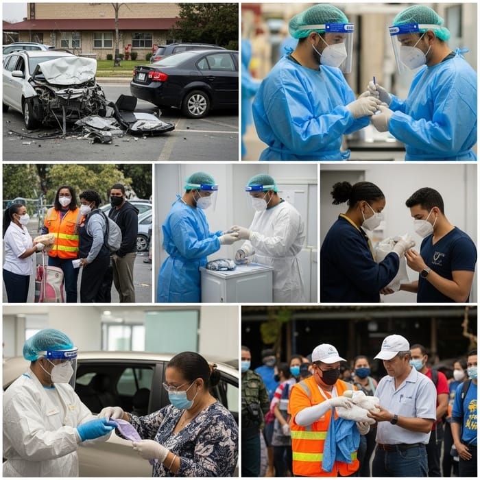 Accidents, Covid19 & Current Issues Collage - Local & National Impact Accidents, Covid19 & Current Issues Collage - Local & National Impact