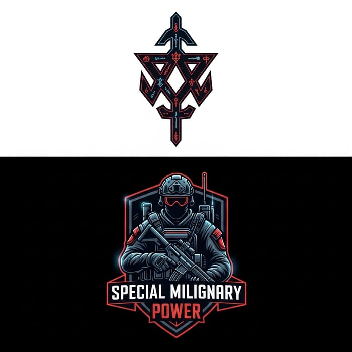 Alagady Special Forces Logo - Emblem of Secrecy and Power