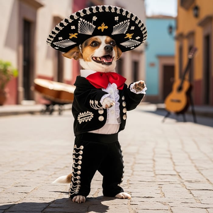 Mariachi Dog Costume | Festive Pet Outfit