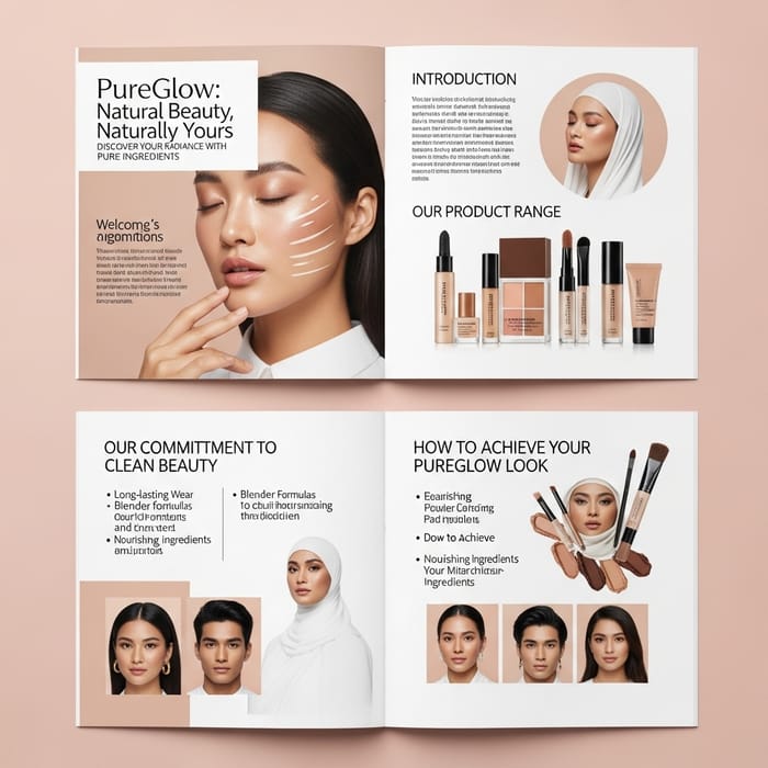 PureGlow: Makeup Products for Natural Radiance