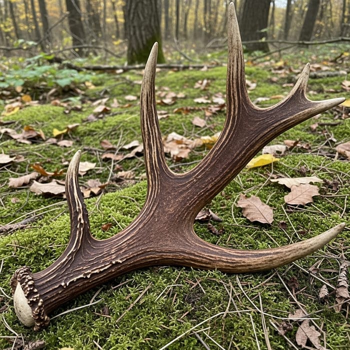 Stunning Natural Deer Antler | Brown Tines & Intricate Details