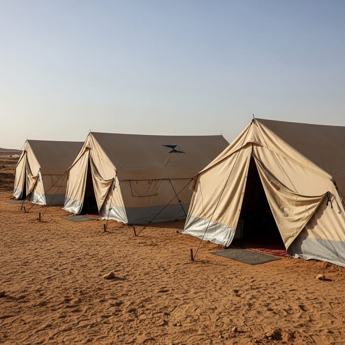 Tent Shelters for Displaced People in Gaza Tent Shelters for Displaced People in Gaza