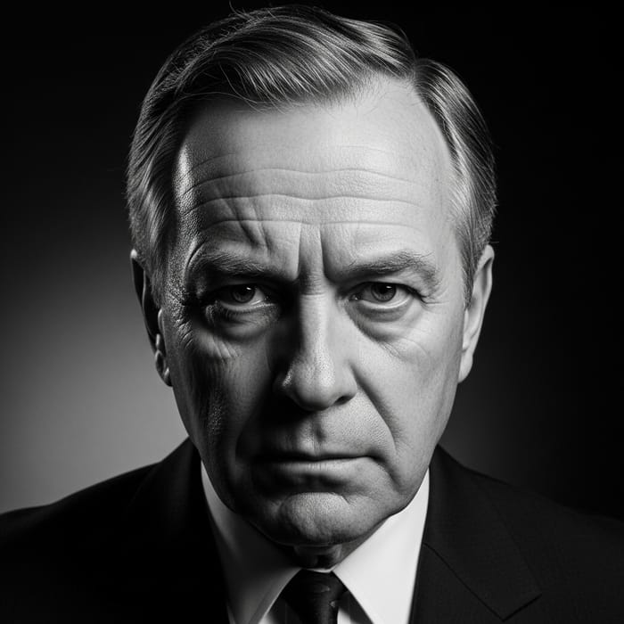 Dramatic Political Portrait Inspired by Yousuf Karsh | Hasselblad H6D-100c Dramatic Political Portrait Inspired by Yousuf Karsh | Hasselblad H6D-100c