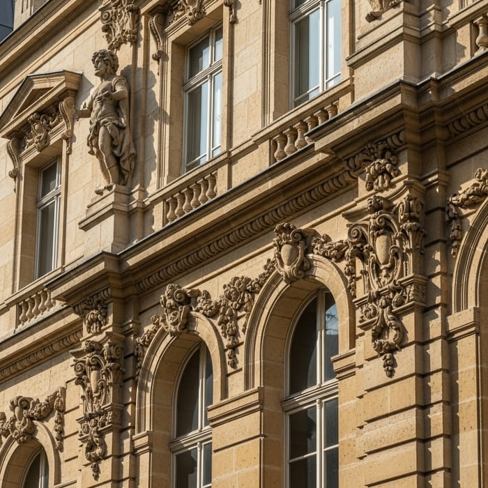 Stucco in French Baroque Architecture: Artistic Motifs & Opulence