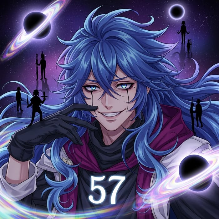 Emperor Kayn League of Legends Fan Art | Cosmic Galaxy Universe Theme
