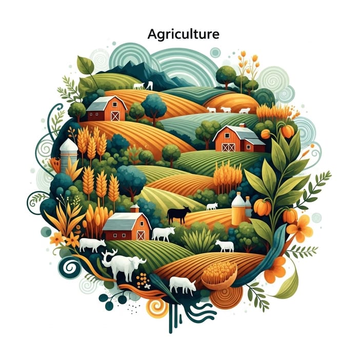 Abstract Agriculture Essence | Farming Imagery Abstract Agriculture Essence | Farming Imagery