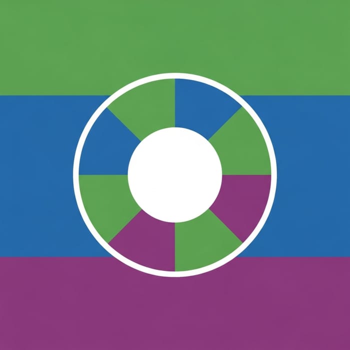 Innovative Flag Design with Triadic Color Scheme | Symbolizing Unity and Diversity Innovative Flag Design with Triadic Color Scheme | Symbolizing Unity and Diversity