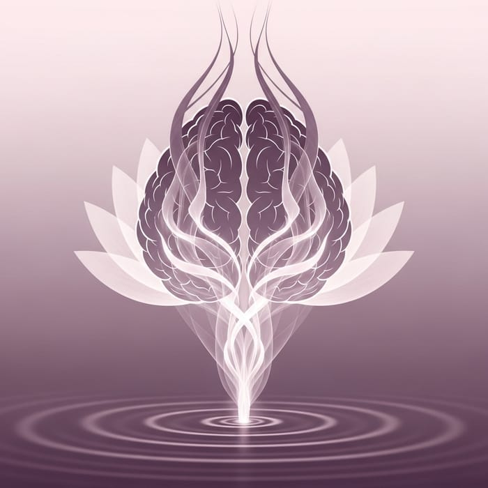 Simple and Aesthetic Hypnosis Emotional Management in #866168 & #dfd3D5