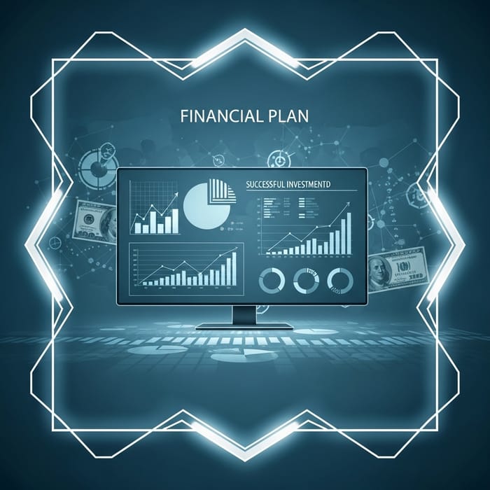 Professional Financial Presentation Background