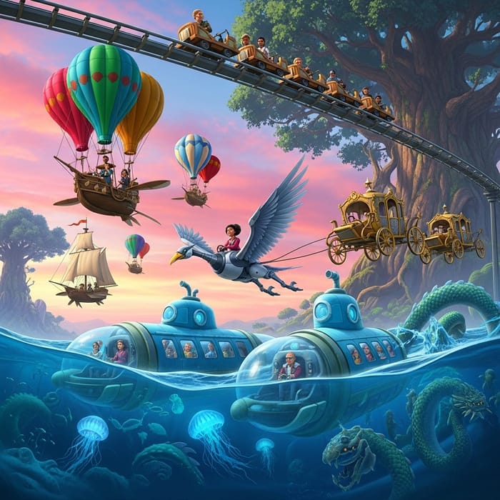 Fantastic World of Transportation Adventures Fantastic World of Transportation Adventures