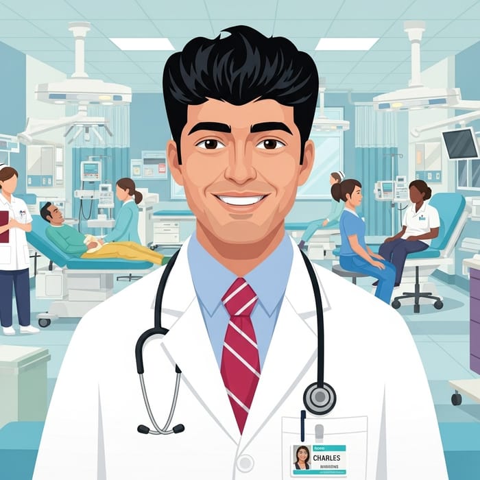 Dr. Charles Smith Quiroz Leyva in Hospital Setting Dr. Charles Smith Quiroz Leyva in Hospital Setting