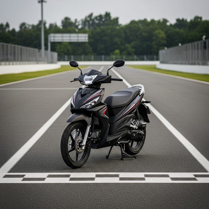 Sleek Nexus 110V1 Motorcycle on Pista Sleek Nexus 110V1 Motorcycle on Pista