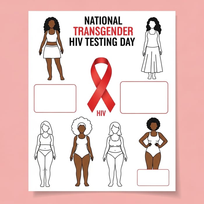 Cute Flyer Design for National Transgender HIV Testing Day Cute Flyer Design for National Transgender HIV Testing Day