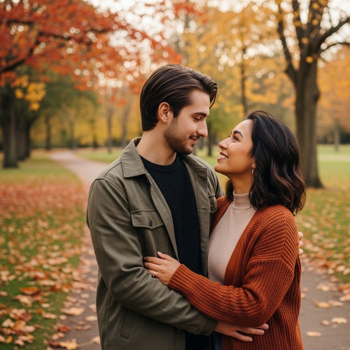 Heartwarming Moment: Young Kurdish Man Kissing Arab and Asian Woman Heartwarming Moment: Young Kurdish Man Kissing Arab and Asian Woman