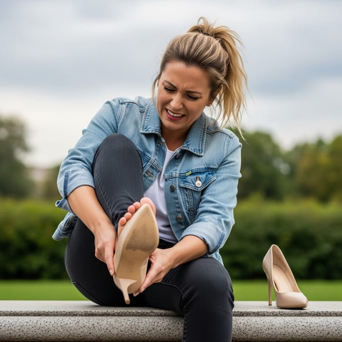 Woman's Foot Pain: Punishing Tight Shoes | Fashion Regret Woman's Foot Pain: Punishing Tight Shoes | Fashion Regret