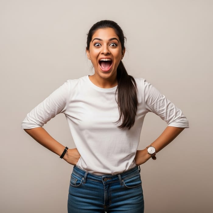 Young Woman with the Widest Mouth Ever - Rare Talent Displayed