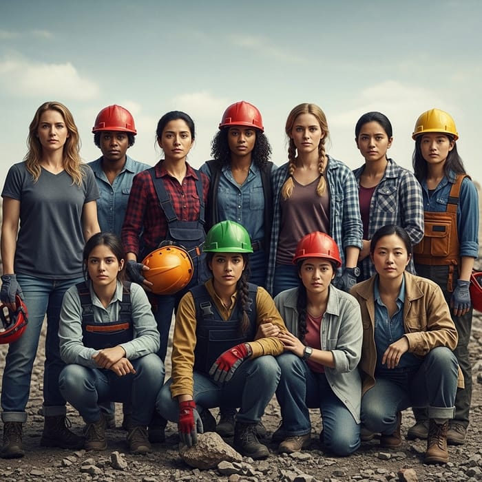 Strong Women Exude Confidence in Earthquake Aftermath Strong Women Exude Confidence in Earthquake Aftermath