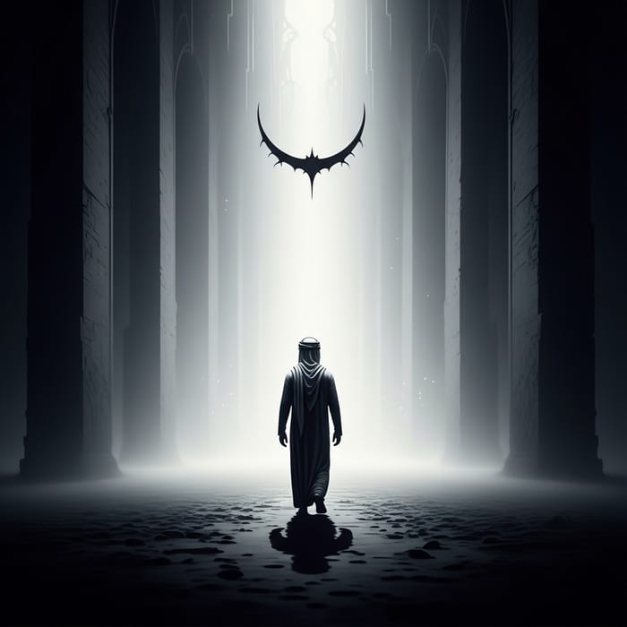 Ethereal Surrealist Journey to Peace and Introspection