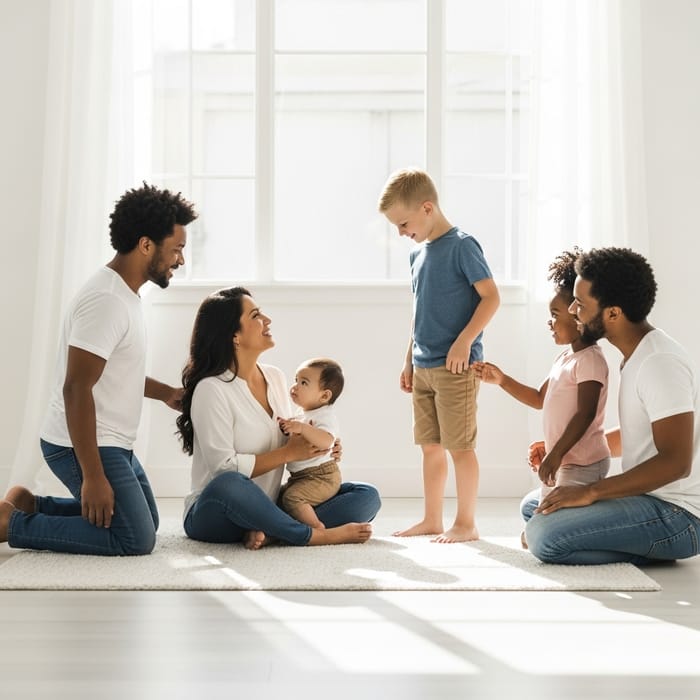 Heartwarming Family Moments in Cozy Minimalist Home | Canon EOS R Heartwarming Family Moments in Cozy Minimalist Home | Canon EOS R