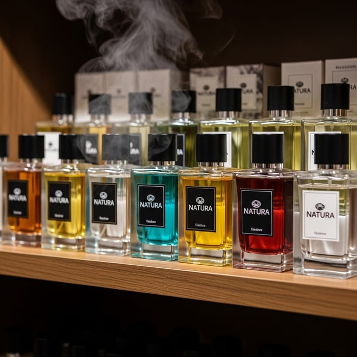 Natura Perfumes: Aromatic Collection in Glass Bottles Natura Perfumes: Aromatic Collection in Glass Bottles