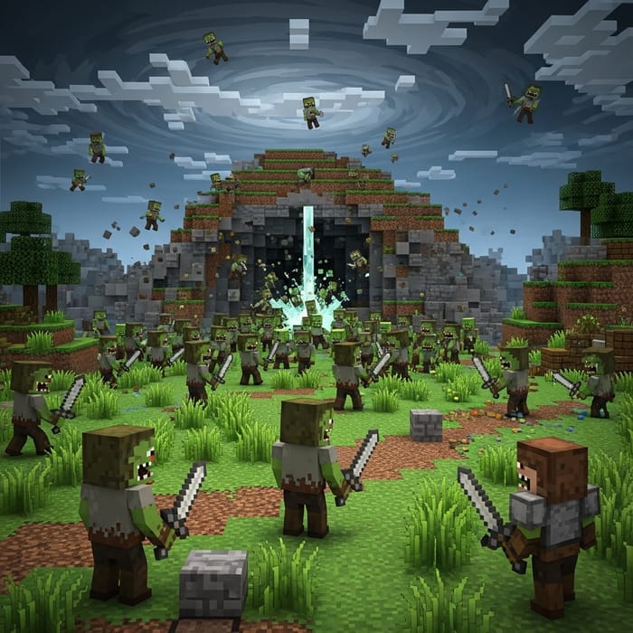 Survive the Minecraft Zombie Apocalypse - Conquer the Horde Survive the Minecraft Zombie Apocalypse - Conquer the Horde
