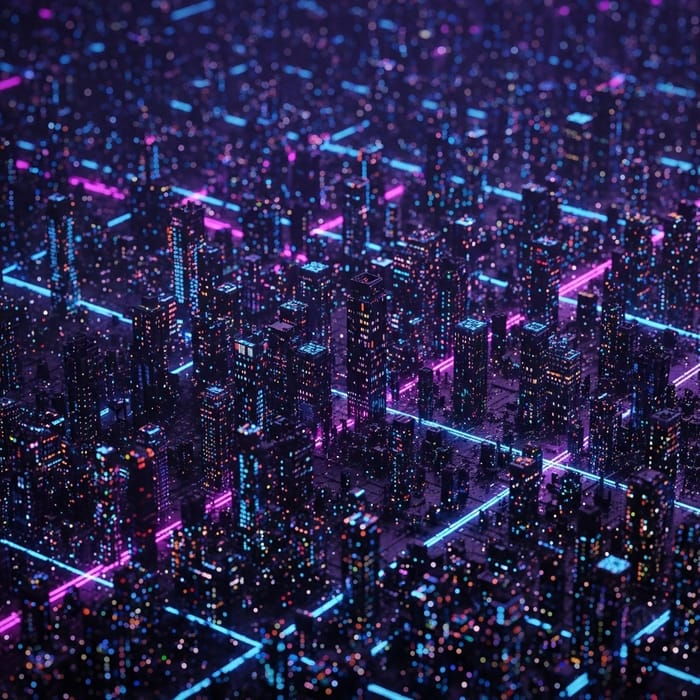 Cyberpunk Dark Web Vibes | Urban Matrix Cityscape Cyberpunk Dark Web Vibes | Urban Matrix Cityscape