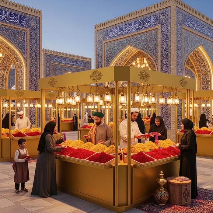 Luxury Global Village Dubai | Saffron Market & Iranian Pavilion