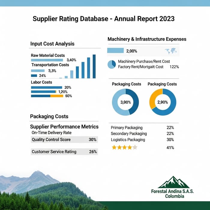 Supplier Rating Database: Inclusive Cost Assessment Supplier Rating Database: Inclusive Cost Assessment