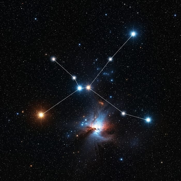 Orion Constellation: A Breathtaking Night Sky View Under the Stars Orion Constellation: A Breathtaking Night Sky View Under the Stars