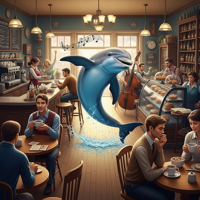 Dolphin Dance at the Café Dolphin Dance at the Café