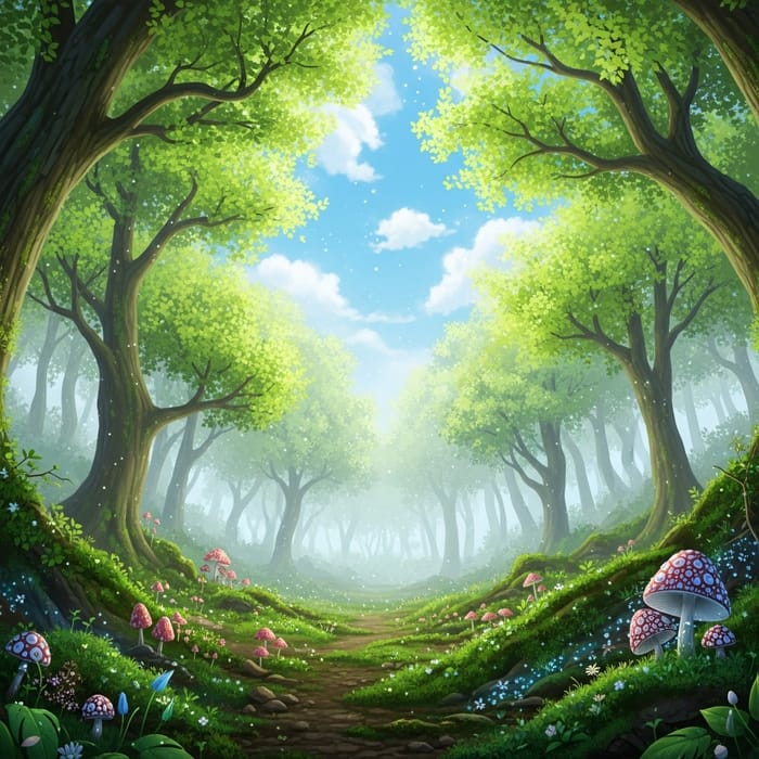 Beguiling and Mystical Woodland: Nature's Enchantment Unveiled Beguiling and Mystical Woodland: Nature's Enchantment Unveiled