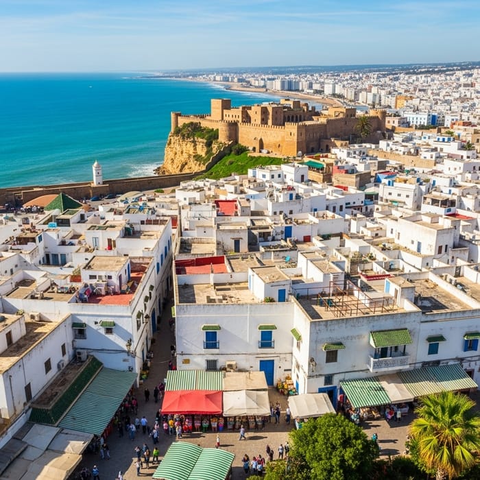 Les Oudayas, Rabat, Morocco