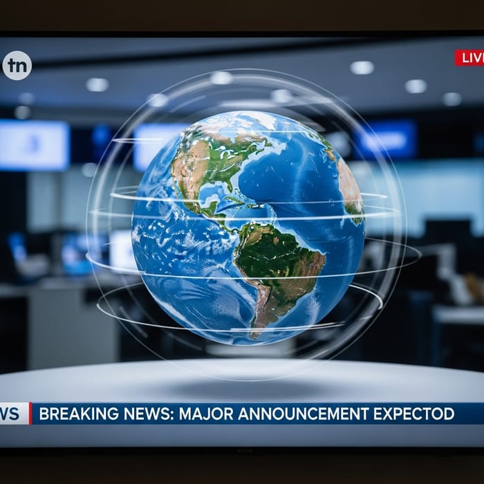 Latest Hourly News Update with Global Map