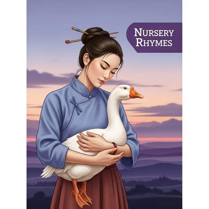 Nursery Rhymes Book Cover - A Realistic Design Nursery Rhymes Book Cover - A Realistic Design