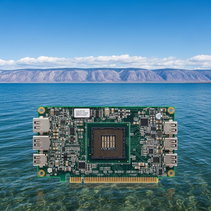COM Express Module at Lake Baikal | Stunning Contrast COM Express Module at Lake Baikal | Stunning Contrast