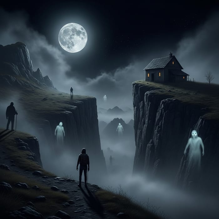 Chilling High Altitude Ghost Story: Eerie Dread amongst Shadows