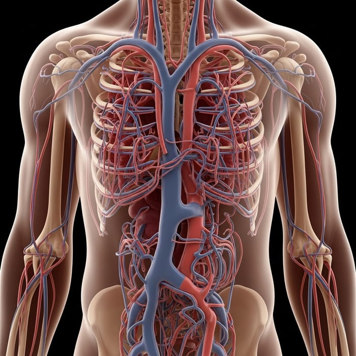 Hyper-Realistic Human Blood Vessel Network Hyper-Realistic Human Blood Vessel Network