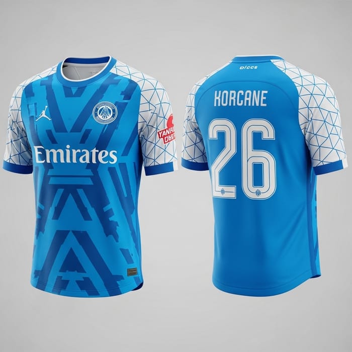Easport Maillot: Quality Sport Jersey in Blue & White Design
