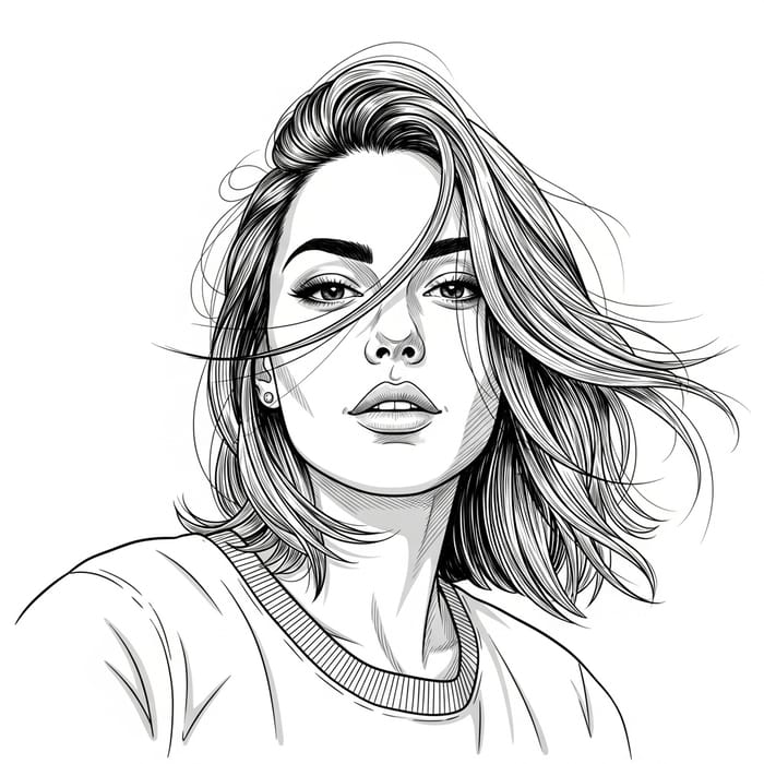 Sally ElShemy: Captivating Woman Portrait Sally ElShemy: Captivating Woman Portrait