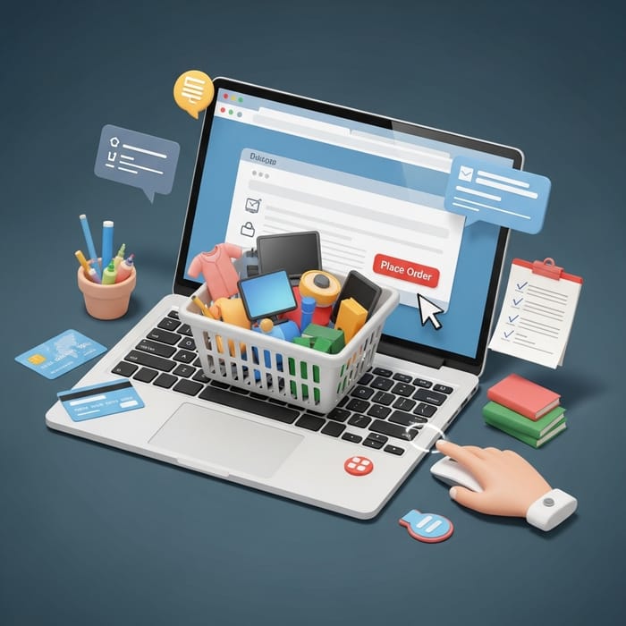 Place Order Online for Clothes, Electronics, Books & More Place Order Online for Clothes, Electronics, Books & More